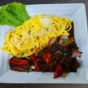 Fetuccini Huancaina con Lomo
